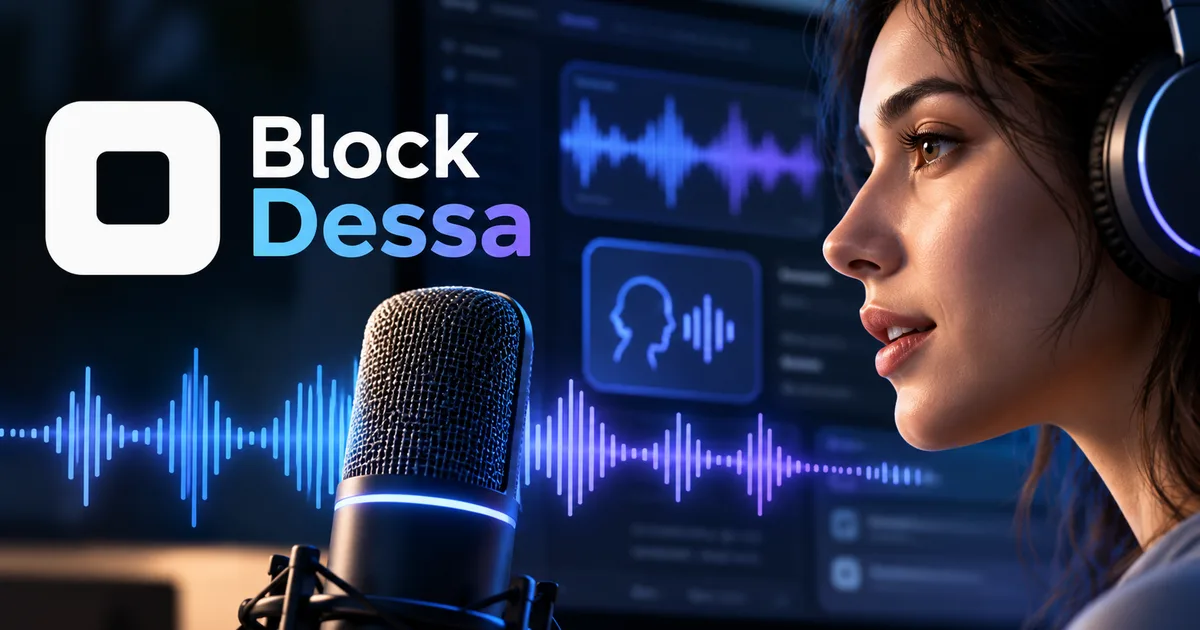 Block Dessa AI voice model running speech inference locally on Apple Silicon