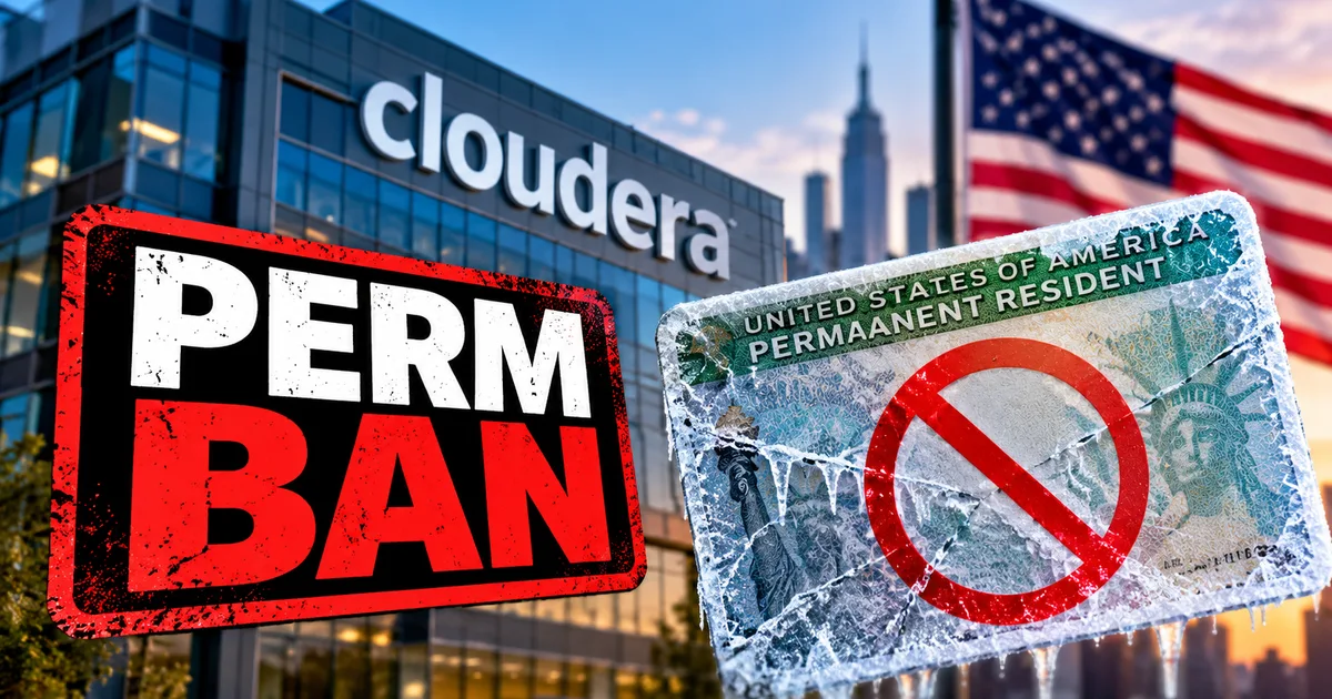 Cloudera PERM ban and US labor certification rules explained for Indian tech professionals