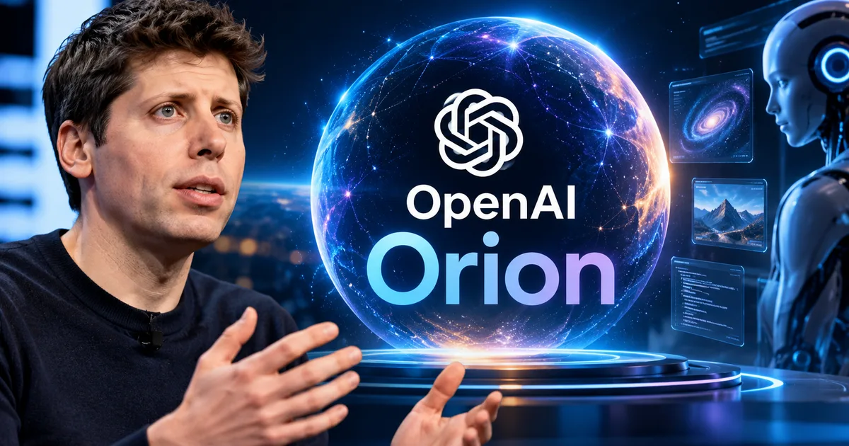 OpenAI Project Orion AI model 2026 features release date Sam Altman explained