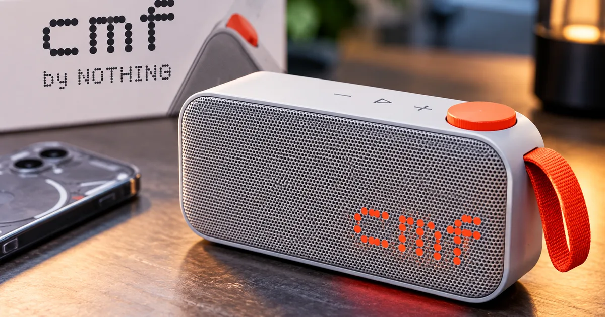 CMF by Nothing Bluetooth Speaker portable models Speaker S and Speaker M