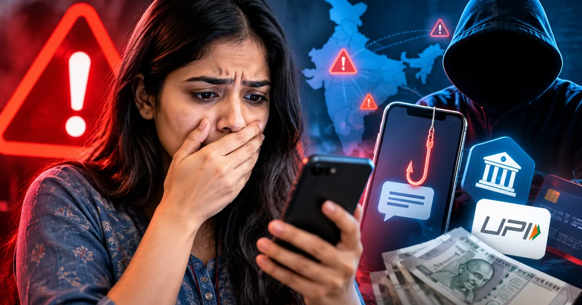latest scam alerts trends in India 2026 showing online security warnings