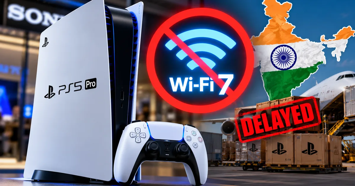 Sony PS5 Pro gaming console delayed in India due to Wi-Fi 7 spectrum regulations