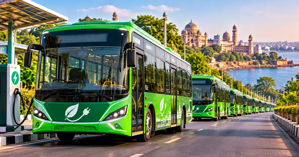 Bhopal 5000 Electric Buses Initiative 2026 EMTev fleet