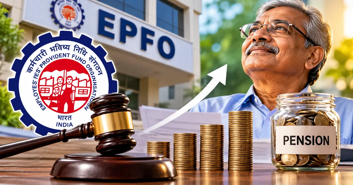 EPFO higher pension private sector verdict document and calculator illustration