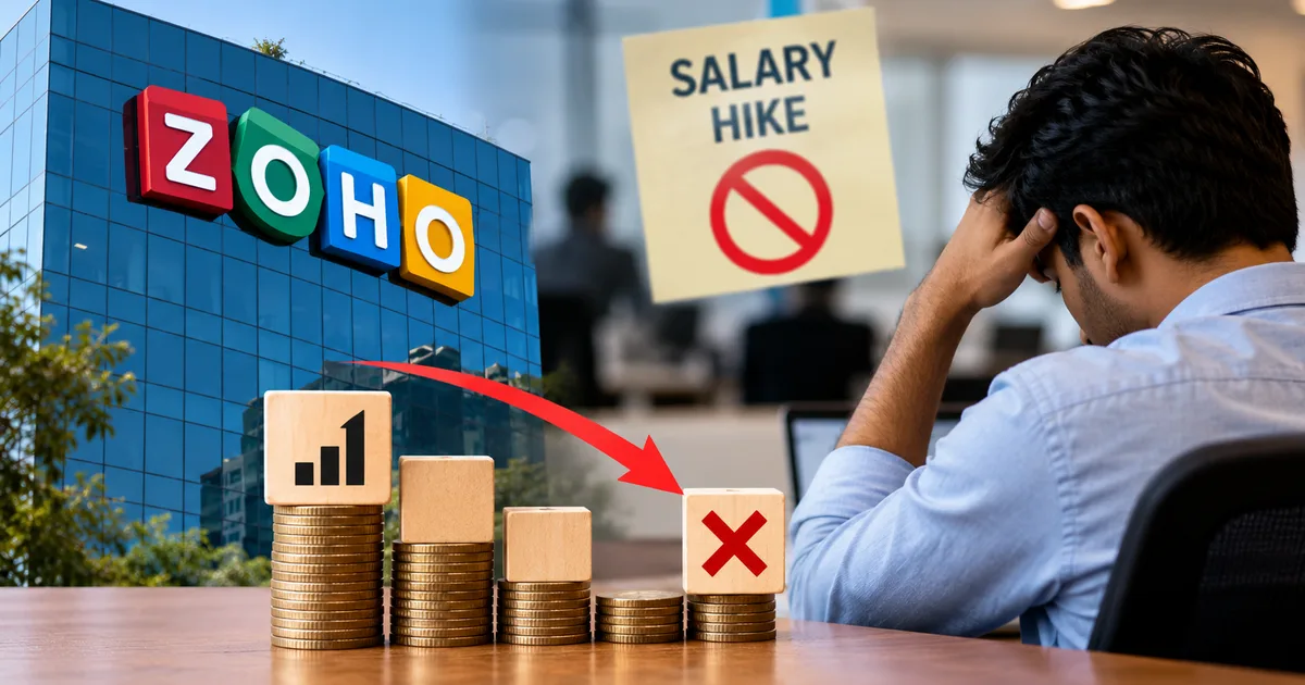 Zoho founder Sridhar Vembu discussing the Zoho appraisal freeze 2026 and AI costs