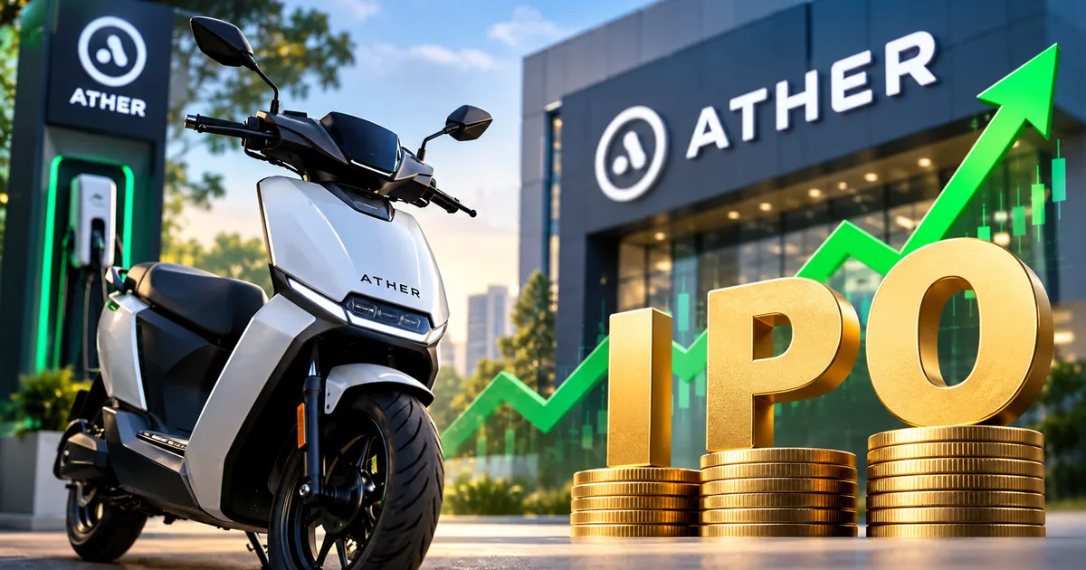 Ather Energy IPO 2026 GMP allotment status and EV sector impact explained for Indian investors
