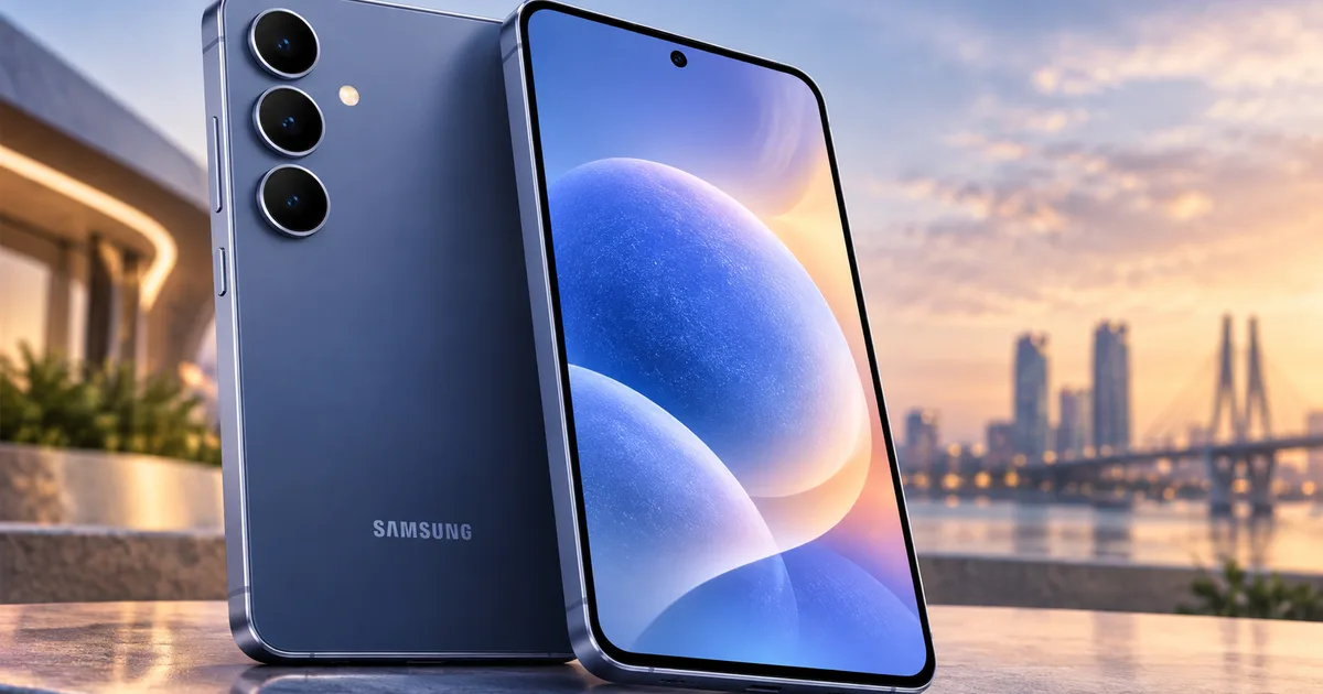 Samsung Galaxy S25 FE 5G smartphone expected design and camera layout