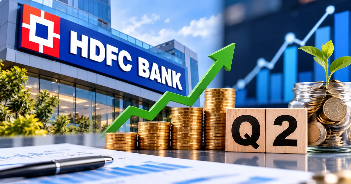 HDFC Bank branch and mobile banking overview for Q2 financial results