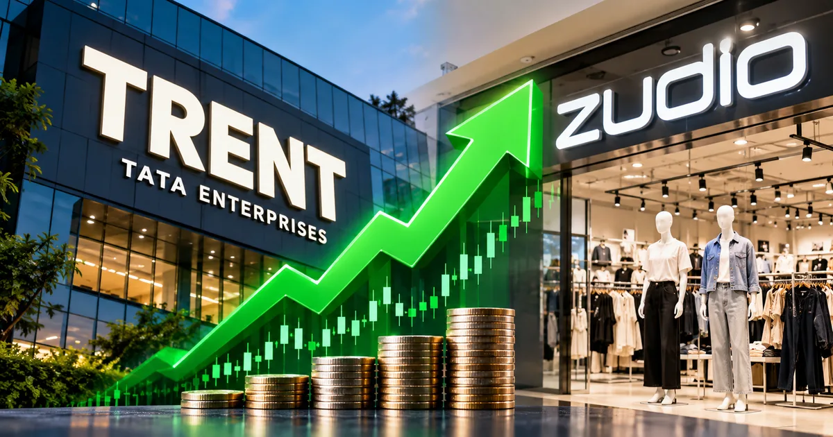 Tata Trent share price surge driven by Zudio retail expansion