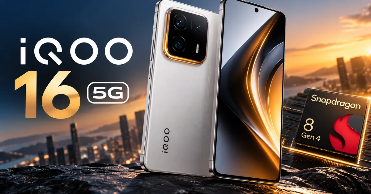 iQOO 16 5G 2026 India Launch Expected Price Snapdragon 8 Gen 4 Specs