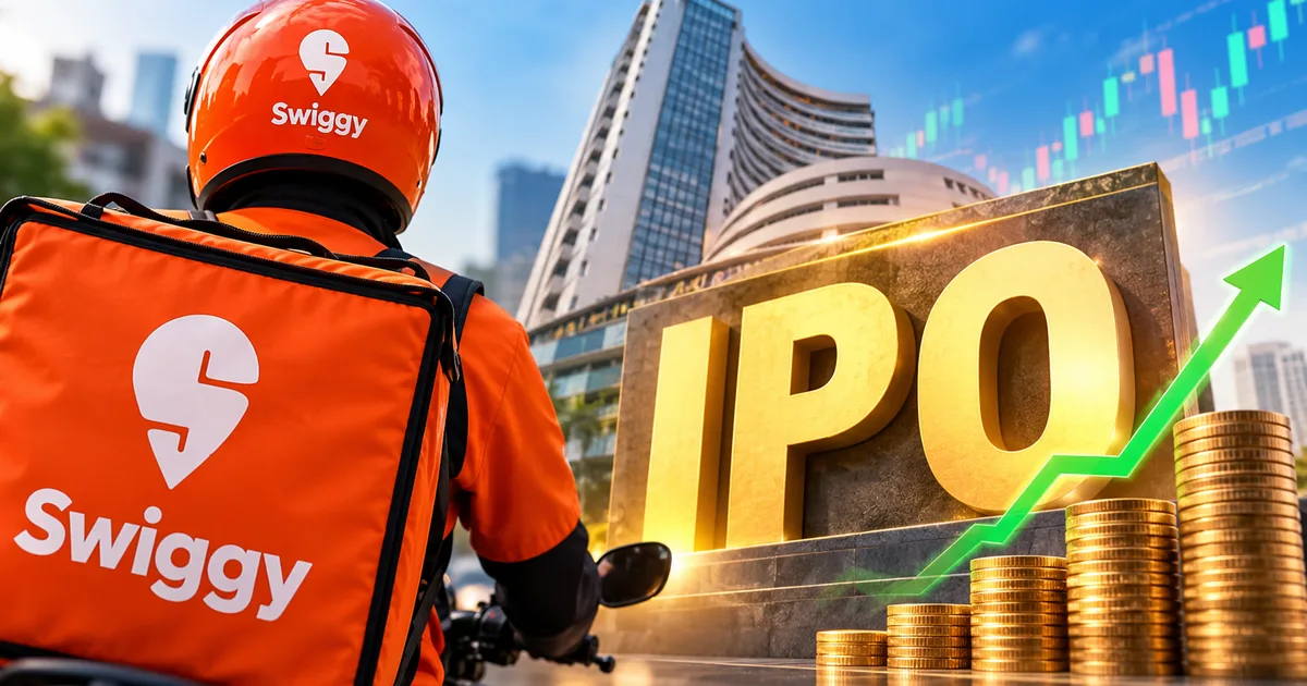 Swiggy IPO 2026 price band, expected GMP, and food delivery valuation comparison