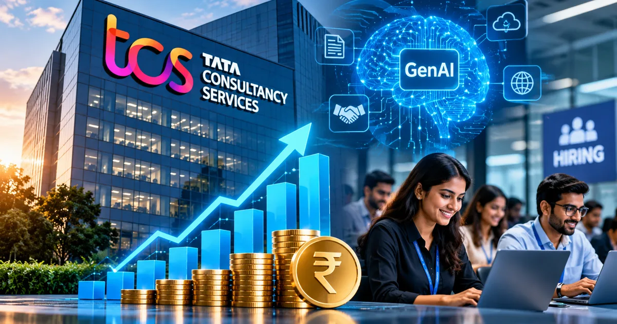 TCS Q2 results October 2026 dividend expectations and IT hiring outlook